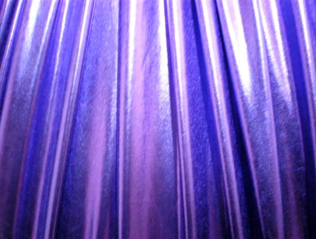13.Purple Metal Lame 2Way Stretch